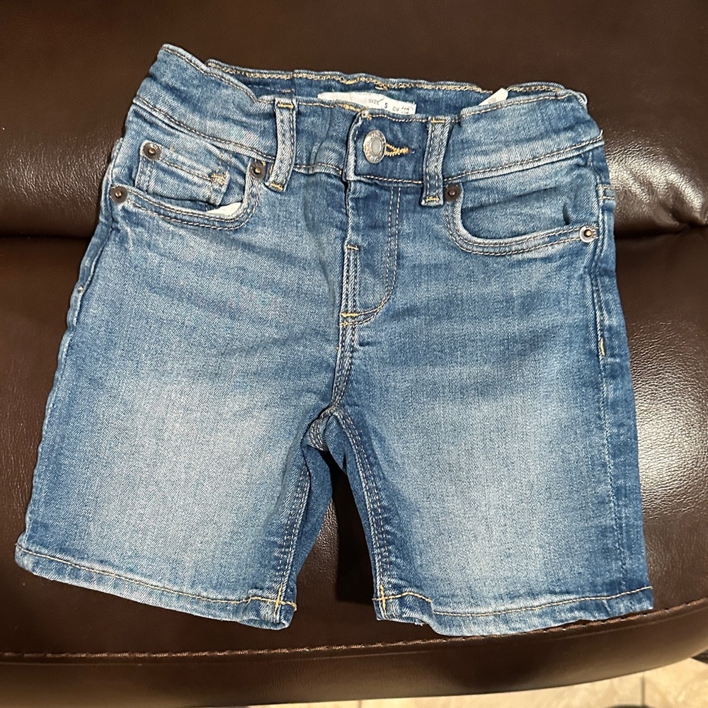 Zara Kids Blue Denim Shorts